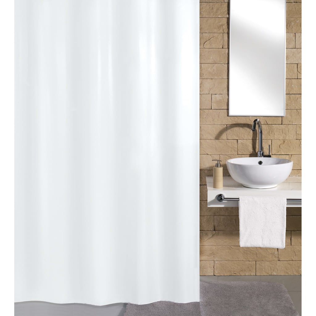 Little Wolke Kleine Wolke Curtain de douche Kito 180x200 cm blanc