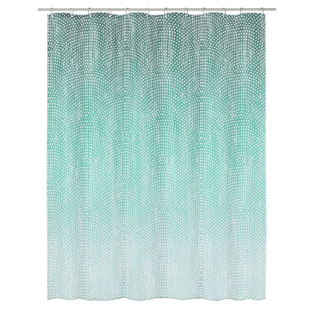 Kleine Wolke Kleine Wolke Shower Curtain Cascade 180x200 cm Green