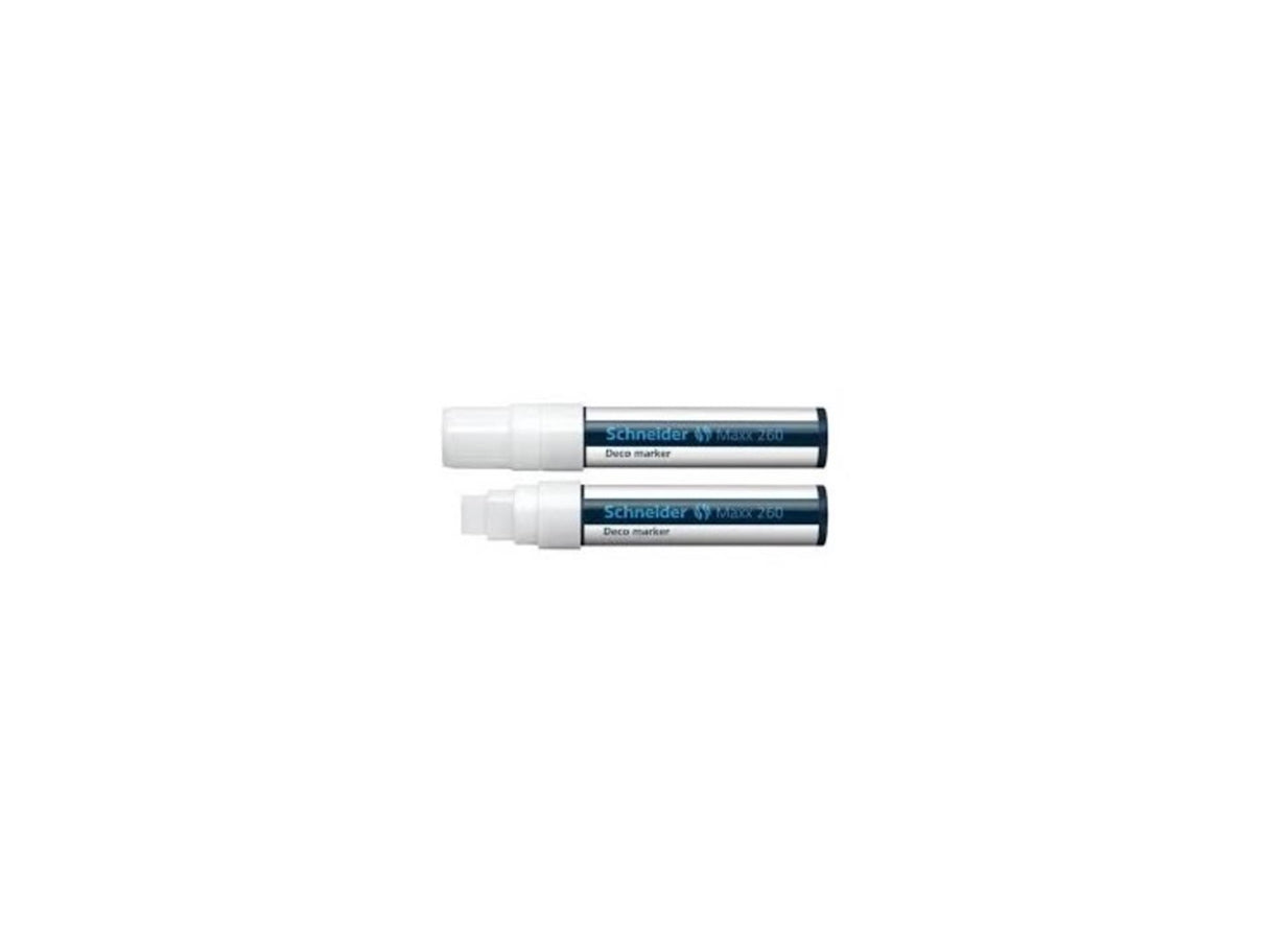 Marqueur craie Schneider kangaro blanc 5-15mm