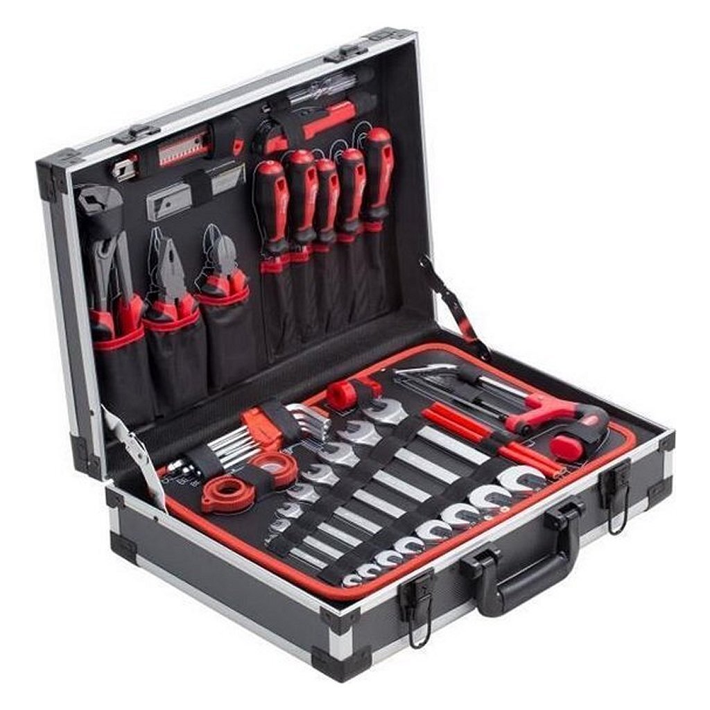 Meister Meister WU8971460 TOOL SET en una maleta de aluminio de 121 piezas