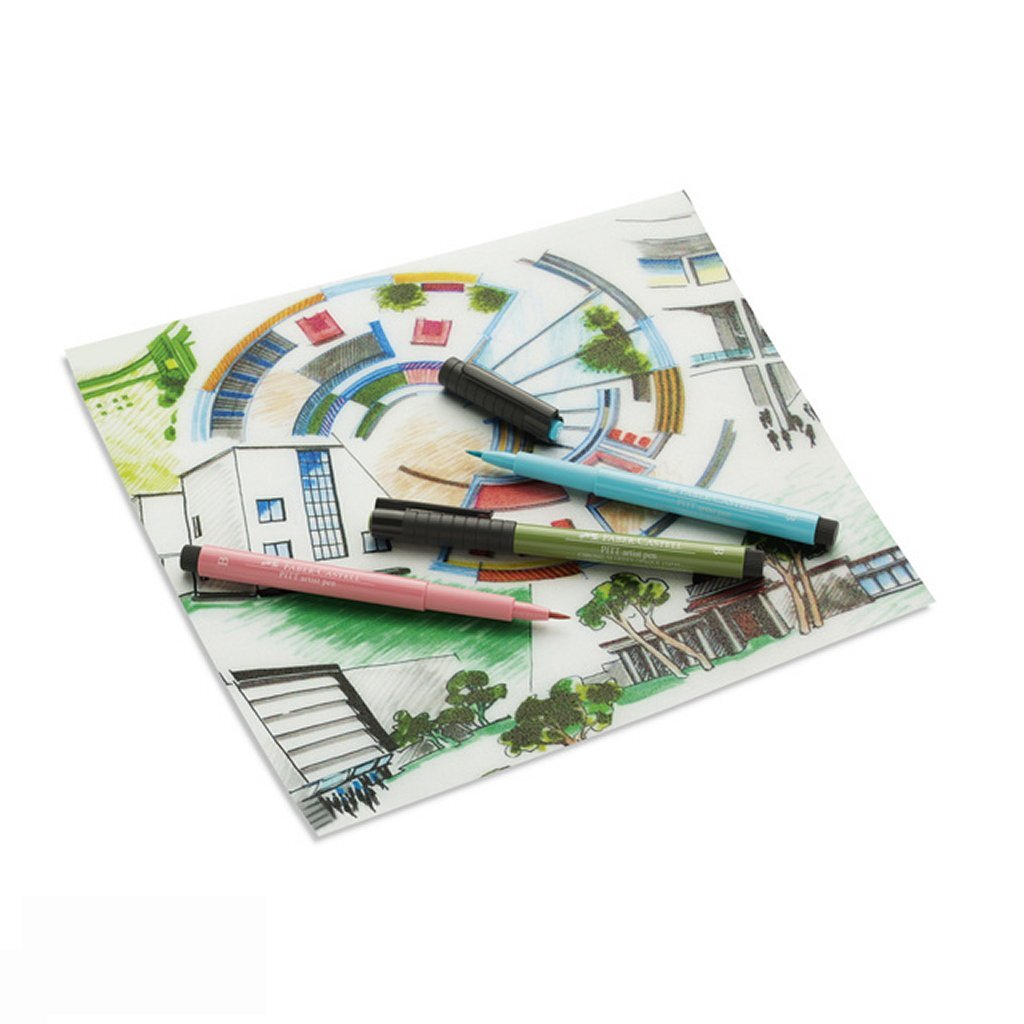 Faber Castell FC-167699 Artist Pen Big Brush Noir 199 4 pièces
