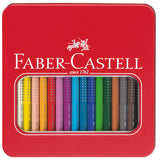 Faber Castelle Farsam Casetell FC-110916 faarweg Bleistift Grup Geck mat 16 Stécker