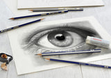 Faber castell fc-114000 ensemble graphite faber-castell goldfaber 8 pièces