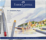 Faber Castell Farsam Casetell FC-114624 Aquarelloloofood Farte-Castell Goldways 24 Stécker 24