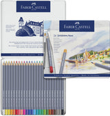 Faber Castell Farsam Casetell FC-114624 Aquarelloloofood Farte-Castell Goldways 24 Stécker 24