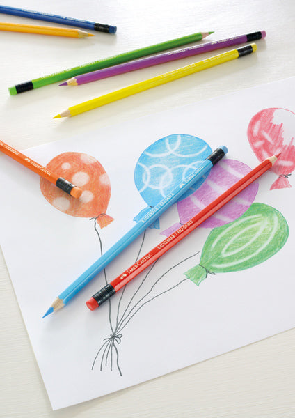 Faber Castell FC-116612 trousse à crayons effaçable pour crayons de couleur 12 pièces