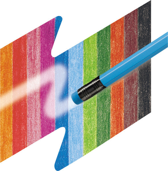 Faber Castell FC-116612 trousse à crayons effaçable pour crayons de couleur 12 pièces