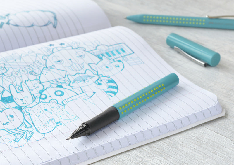 Faber Castell FC-140412 Graveur fin Faber-Castell Grip 2010 Turquoise