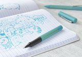Faber Castell FC-140412 Graveur fin Faber-Castell Grip 2010 Turquoise