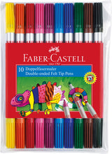 Faber Castell FC-151110 filt-pennor duo Penny med 10 stycken