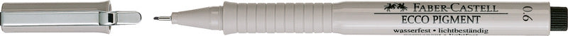 Faber Castell FC-166699 stylo à dessin Ecco pigment 0,6 mm noir
