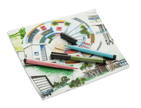 Faber Castell FC-167397 Stylo à dessin Pitt Artist Pen 250 Or