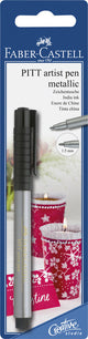 Faber Castell FC-167398 Stylo à dessin Pitt Artist Pen 251 Argent