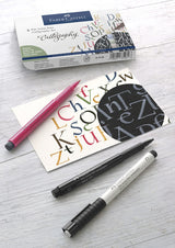 Faber Castell FC-167508 Pitt Artist Pen Ensemble de calligraphie 8 stylos