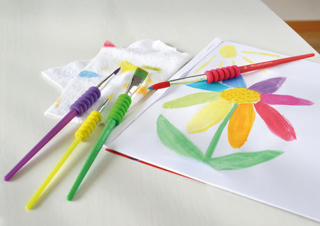 Faber Castell FC-481600 jeu de pinceaux en plastique 4 pièces