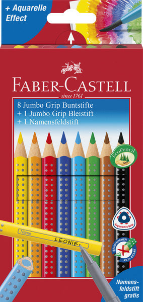 Faber Castell Faber Castell FC-280921 Promotion de poignée Faber-Castell de couleur Faber-Castell 8 + 1 + 1