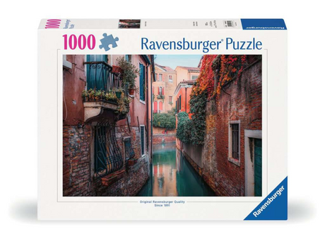 RAVENSBURGER PUBLISSE JIGSAW AUTOMNE À VENICE, 1000ST.