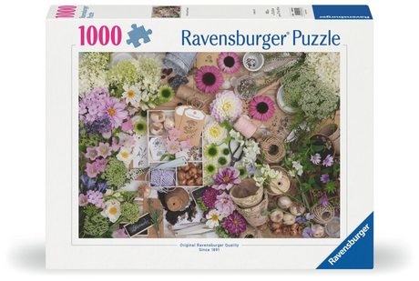 Ravensburger puzzle pour l'amour des fleurs, 1000 pcs.
