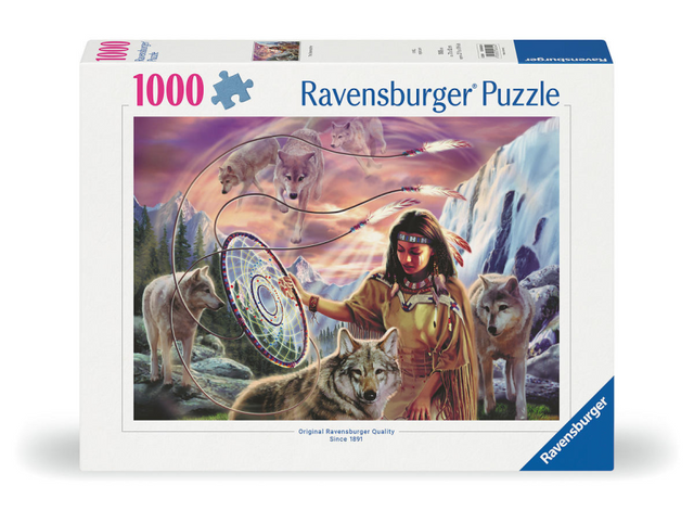 Ravensburger puzzle l'attrape-rêves - puzzle - 1000 pièces