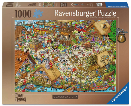 Série de bandes dessinées de Ravensburger Ray - Voyage dans le temps 1 - ère classique - Puzzle de 1000 pièces