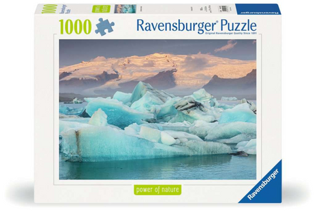 Puzzle Ravensburger Jokulsarlon Islande - Paysage 1000 pièces.