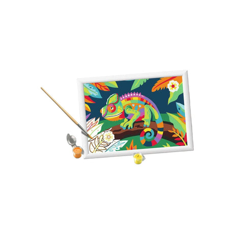 Ravensburger – creart: kameleon – schilderen op nummer
