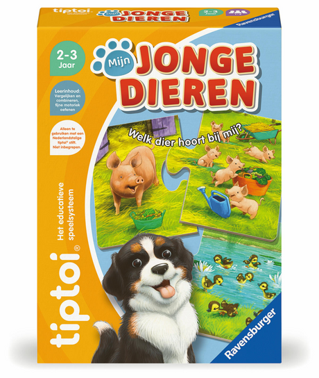 Ravensburger tiptoi mes jeunes animaux - jeu interactif pour 1-4 ans -