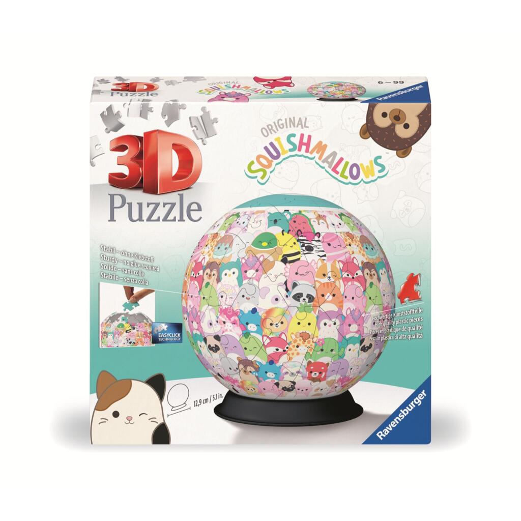 RAVENSBURGER 3D puzzle squishmallows 73 pezzi