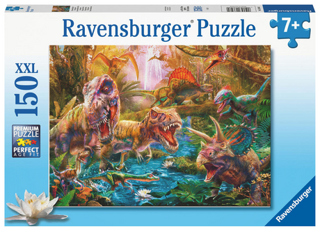 Ravensburger puzzle dinosaures - puzzle - 150 pièces xl