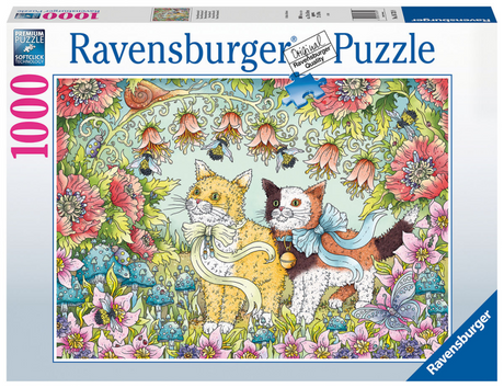 Ravensburger puzzle amitié chat 1000 pièces