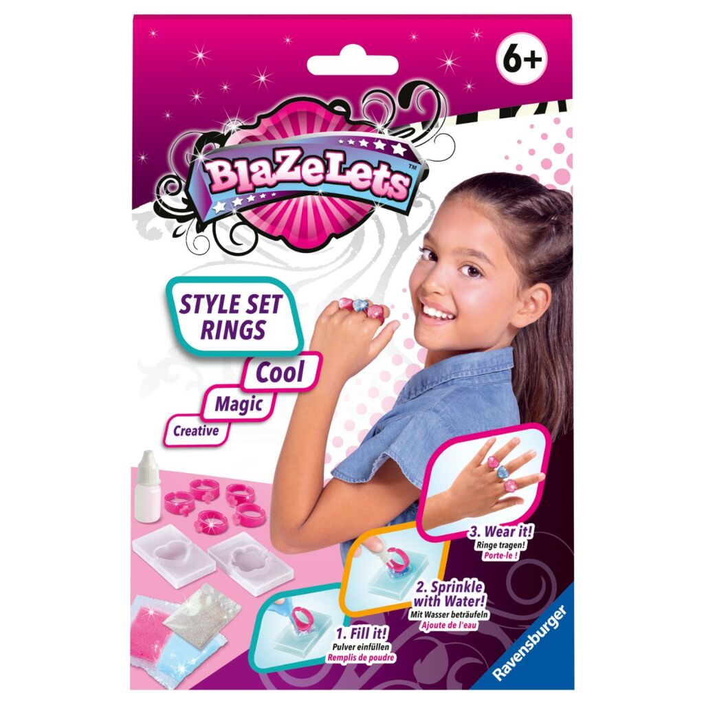 Bagues serties de style blazelets Ravensburger