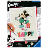 Ravensburger crée une peinture par numéro - H est pour Mickey Mouse heureux