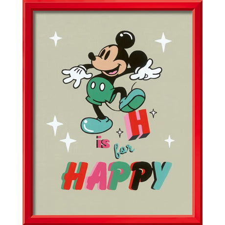 Ravensburger crée une peinture par numéro - H est pour Mickey Mouse heureux