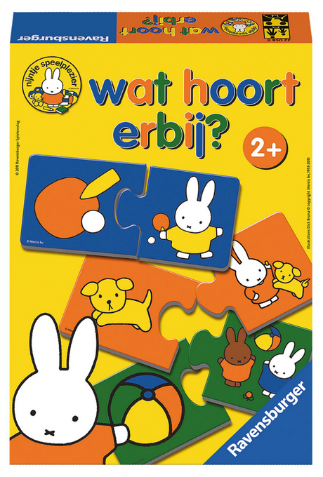 Ravensburger Miffy, qu'est-ce qui vient avec ? - un jeu d'enfant