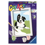 Ravensburger Creart Maleri på nummer Border Collie