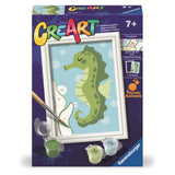 Ravensburger CreArt Peinture par numéros Hippocampe tendance