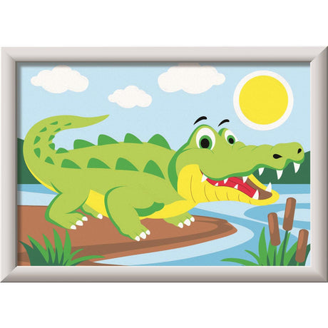 Ravensburger CreArt Peinture par numéros Crocodile