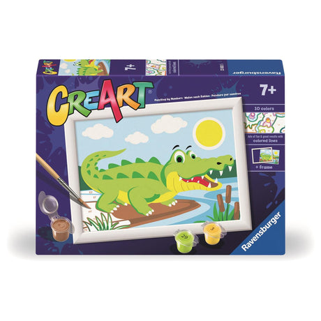 Ravensburger CreArt Peinture par numéros Crocodile