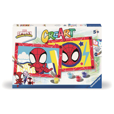 Ravensburger creart peinture par numéro - jeune araignée