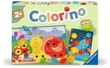 Ravensburger - mon colorino en bois - jeu éducatif - à partir de 2 ans