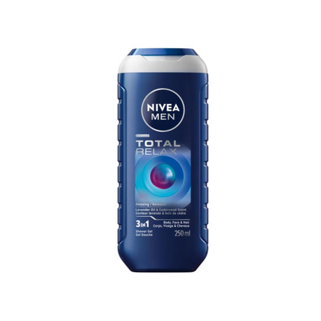 Nivea gel douche homme 3 en 1 détente totale