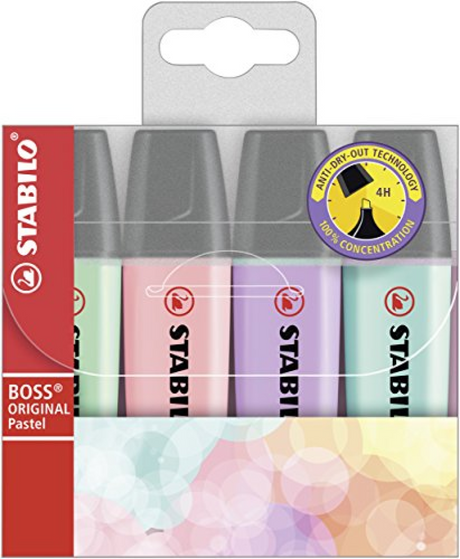 Stabilo marqueur de texte boss original 2 mm assorti