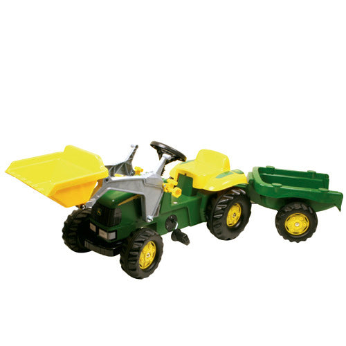 Rolly Toys Stair Traktor Rollykid John Deere Junior Green