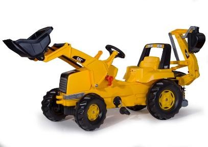 Rolly Toys Rolly Toys 813001 Rollyjunior Cat Tractor mit Ladegerät und Baggerarm