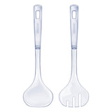 Leifheit 3196 couverts à salade transparents 2 pièces