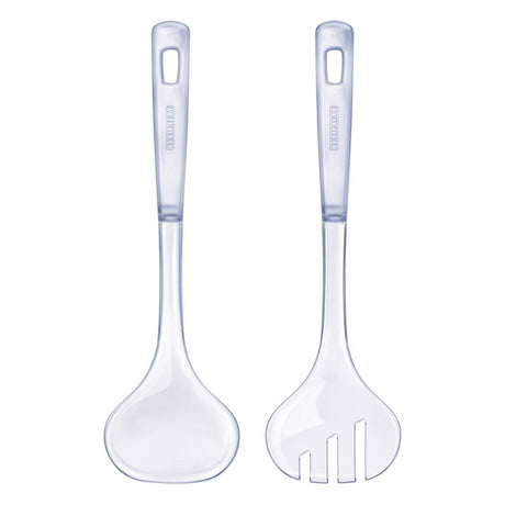 Leifheit 3196 couverts à salade transparents 2 pièces