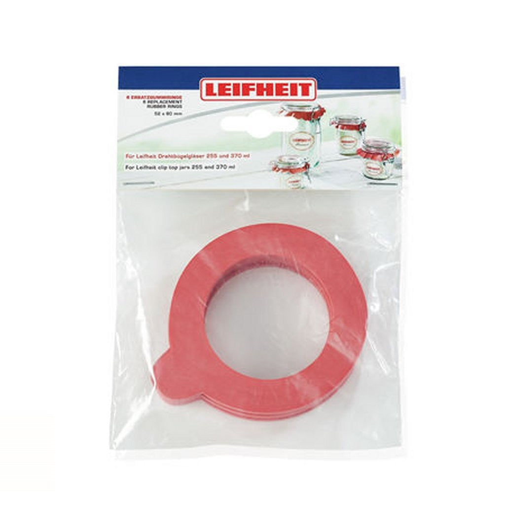 Leifheit 3215 Gummi Weckringen 52x80 mm 6 Teile