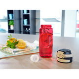 Leifheit 3263 gourde flip tritan 550 ml rouge