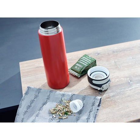 Leifheit 3273 tasse isotherme rabattable 600 ml rouge