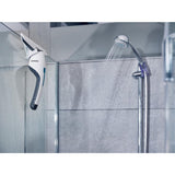 LEIFHEIT 51035 Fenêtre et Sucker de salle de bain Nemo Set White